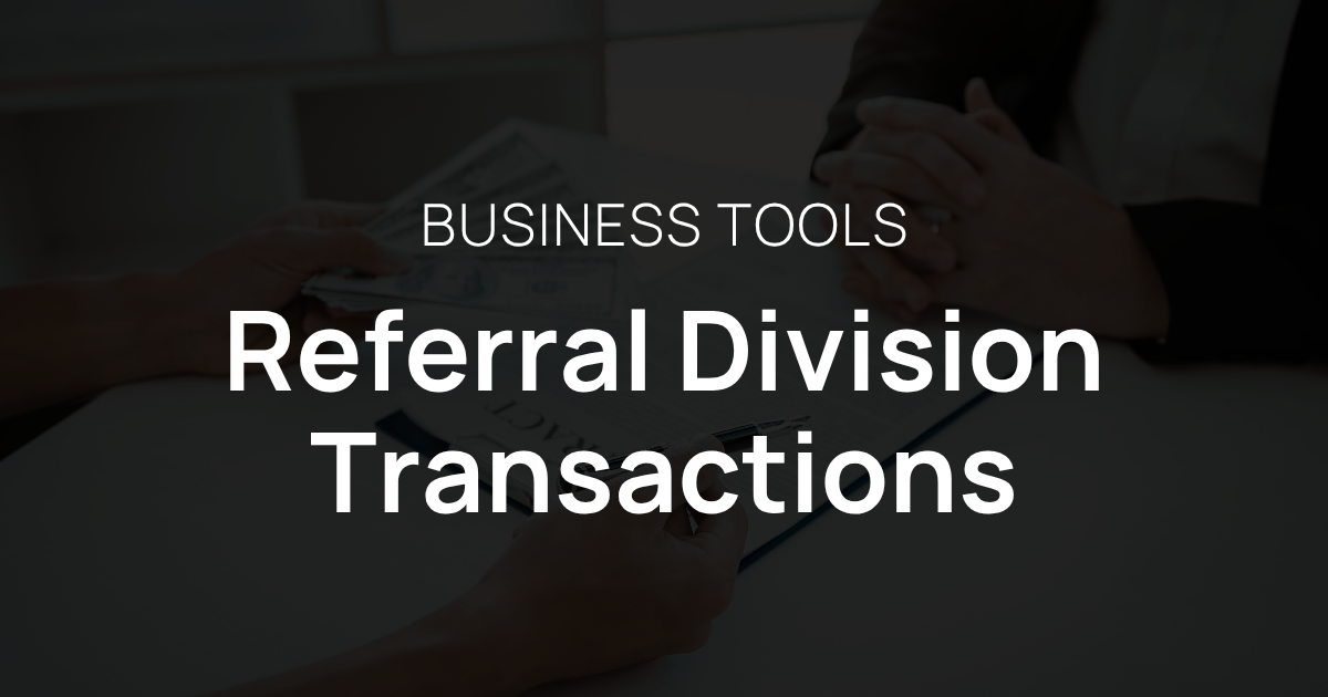 Commercial Referral Transactions Thumbnail