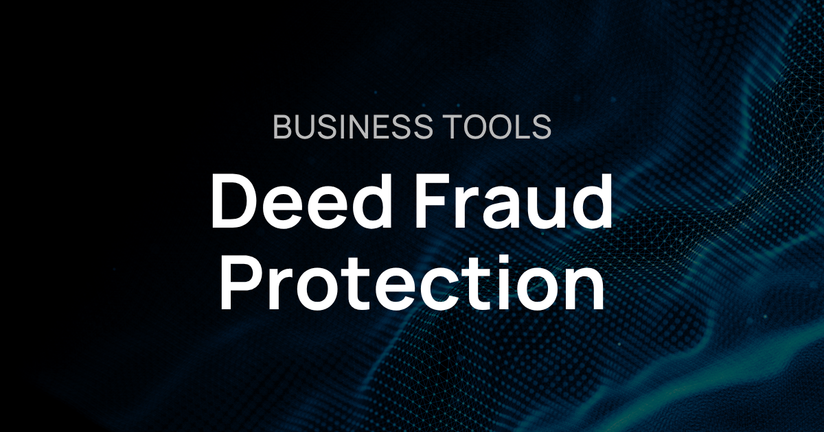 Deed Fraud Protection — Commercial Toolkit Thumbnail